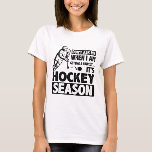 Vraag me niet wanneer ik naar de kapper ga, het is t-shirt