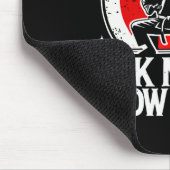 Vraag me of ik karate ken muismat (Hoek)