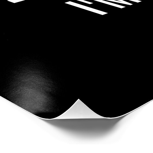 Vraag me of ik vrijwilliger ben perfect poster (Hoek)