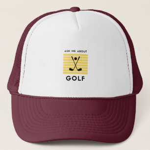Vraag me om golf trucker pet