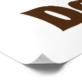 Vraag me om je een pap te vertellen. poster (Hoek)