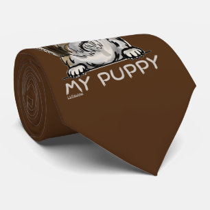 VRAAG ME OM MIJN grappige cadeautje voor leuk hond Stropdas
