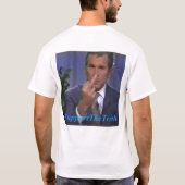 Vraag me om mijn paspoort...------> t-shirt (Achterkant)