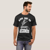 Vraag me over 8 seconden hoe groot de rodeo Wrangl T-shirt (Voorkant volledig)