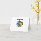 Vraag me over ADHD Kaart (Gele Bloem)