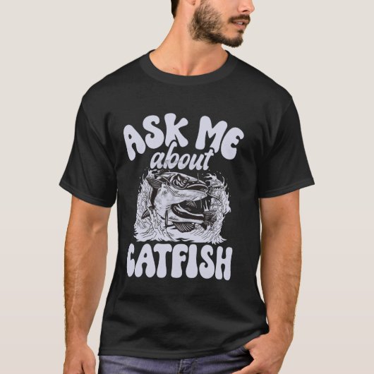 Vraag me over Catfish T-shirt (Voorkant)