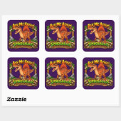 Vraag me over de Spinosaurus | 3 inch sticker (Vel)