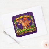Vraag me over de Spinosaurus | 3 inch sticker (Envelop)