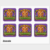 Vraag me over de Triceratops | 3 inch sticker (Vel)