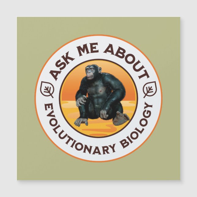 Vraag Me Over Evolutionaire Biologie Chimpansee Aa (Voorkant)