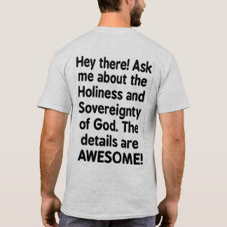 Vraag me over God - shirt