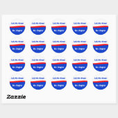 Vraag me over het hoofdstuk ronde sticker (Vel)