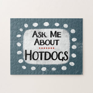 Vraag me over hotdogs puzzel