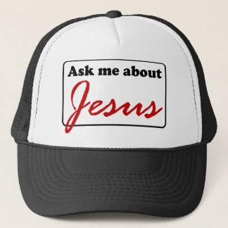 Vraag me over Jezus Trucker Pet