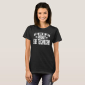 Vraag Me Over Laboratoriumtechnicus Laboratoriumt T-shirt (Voorkant volledig)