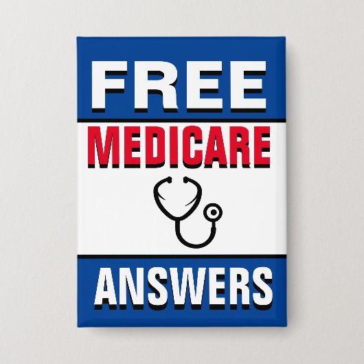 Vraag me over Medicare Button (Voorkant)