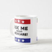 Vraag me over Medicare Mok (Voorkant links)
