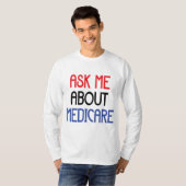 VRAAG ME OVER MEDICARE T-SHIRT (Voorkant volledig)