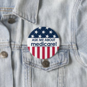 Vraag me over medicijnen - Amerika Ronde Button 7,6 Cm (In situ)