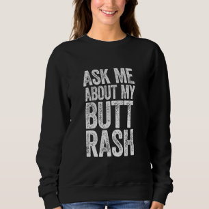 Vraag Me Over Mijn Anale Uitslag T-shirt Ontzetten
