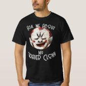 Vraag me over mijn Cadaver Clown T-shirt (Voorkant)