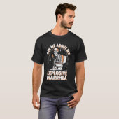 Vraag Me Over Mijn Explosieve Diarree T-shirt (Voorkant volledig)