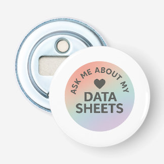 Vraag me over mijn gegevensbladen | Inclusieteam Button Flesopener