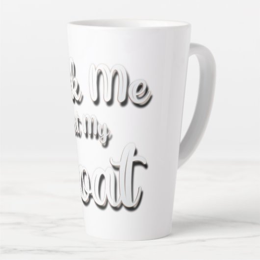 VRAAG ME OVER MIJN GOAT LATTE MOK (Rechterhoek)