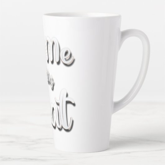 VRAAG ME OVER MIJN GOAT LATTE MOK (Rechts)