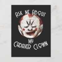 Vraag me over mijn lijkclown