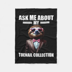 Vraag Me Over Mijn Teennagelcollectie Emrring Vaka Fleece Deken