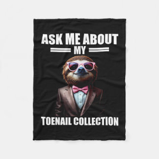 Vraag Me Over Mijn Teennagelcollectie Emrring Vaka Fleece Deken