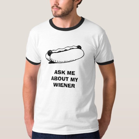  VRAAG ME OVER MIJN WIENER T-SHIRT (Voorkant)