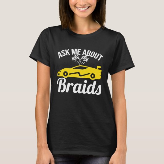 Vraag ME Over Slotauto's T-shirt (Voorkant)
