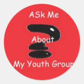 Vraag me Stickers (Voorkant)