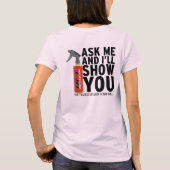 Vraag me t-shirt (Achterkant)