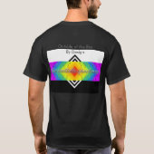 Vraag me waarom Autism Awareness T-Shirt (Achterkant)
