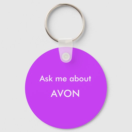 Vraag me wat, AVON Sleutelhanger (Voorkant)