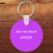 Vraag me wat, AVON Sleutelhanger (Voorkant)