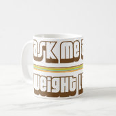 Vraag me wat gewicht optilt koffiemok (Voorkant links)