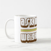 Vraag me wat gewicht optilt koffiemok (Links)