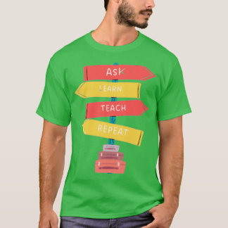 Vraag Meer weten over elke herhaling T-shirt