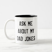 VRAAG MIJ OM MIJN DROOIEN. TWEEKLEURIGE KOFFIEMOK (Links)