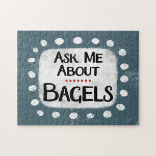 Vraag Mij Over Bagels Jigsaw Puzzel