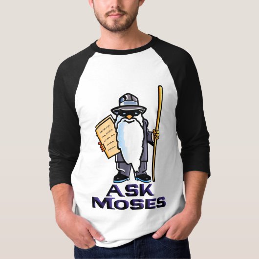Vraag Mozes T-shirt (Voorkant)