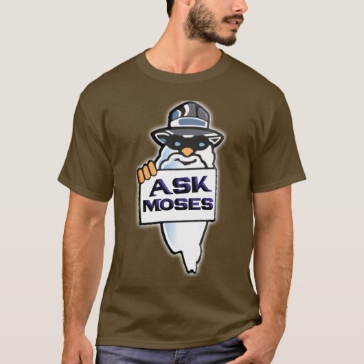 Vraag Mozes T-shirt (Voorkant)