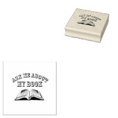 Vraag naar dat boek rubberstempel (Gestempeld)