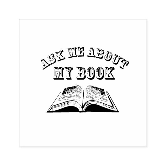 Vraag naar dat boek rubberstempel (Afrduk)