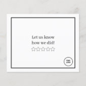 Vraag naar de logo van de sjabloon van de klant - flyer (Voorkant)