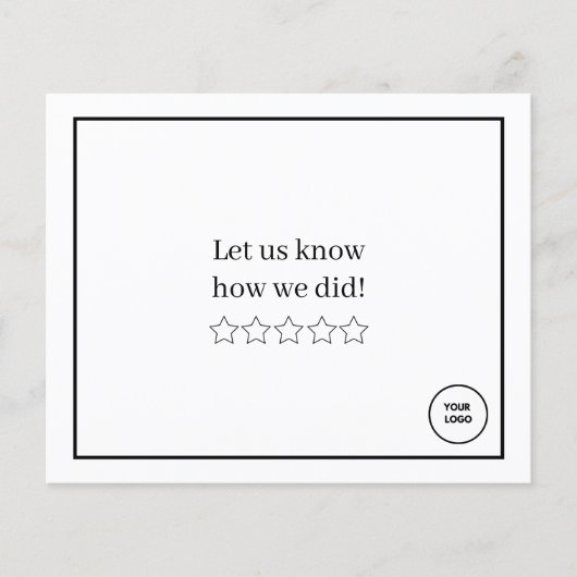 Vraag naar de logo van de sjabloon van de klant -  flyer (Voorkant)